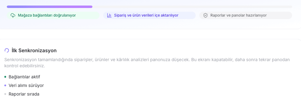 Hızlı Entegrasyon